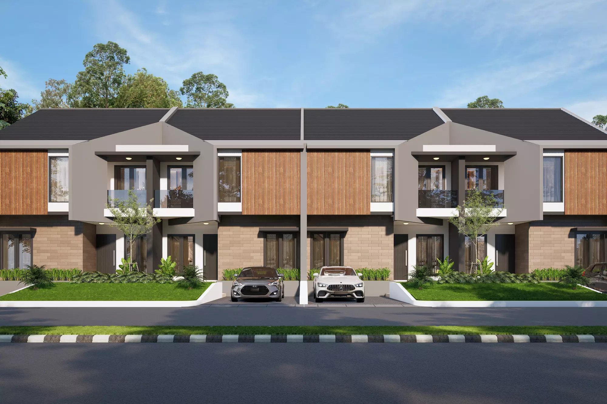 Enscape SCENE Exterior Effect Ready 3D model_0