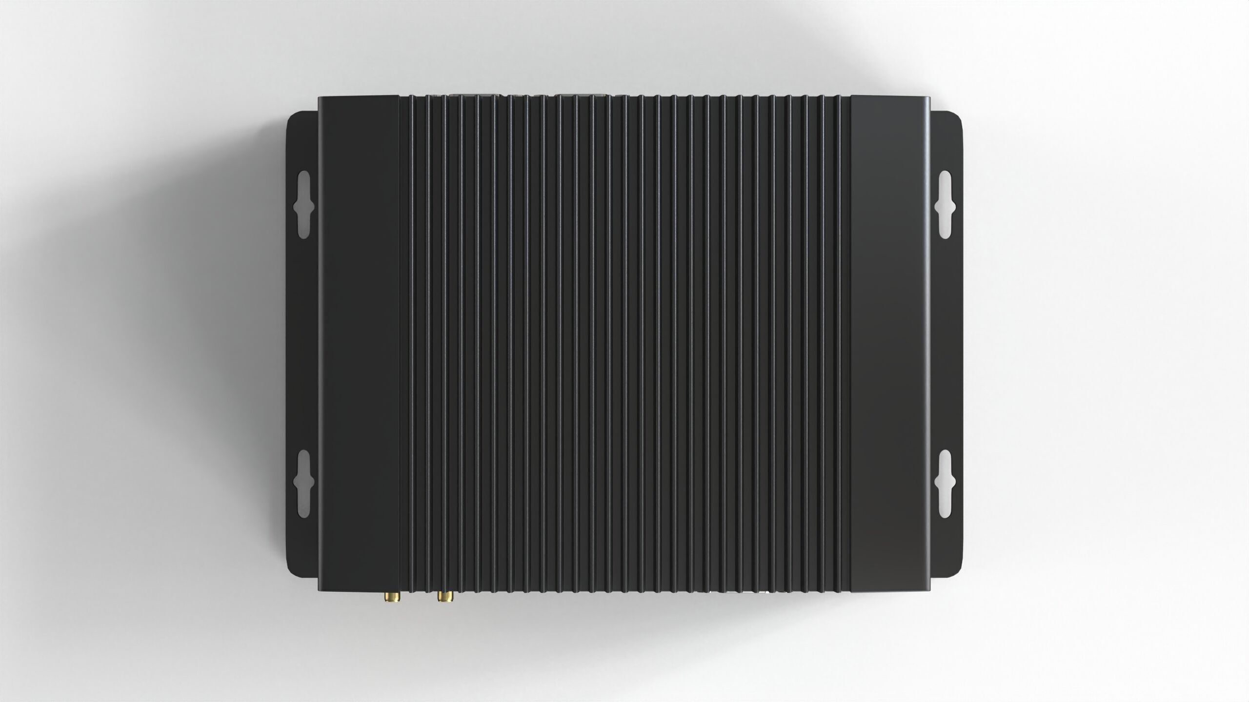 Fanless Industrial Computer  3D model_5