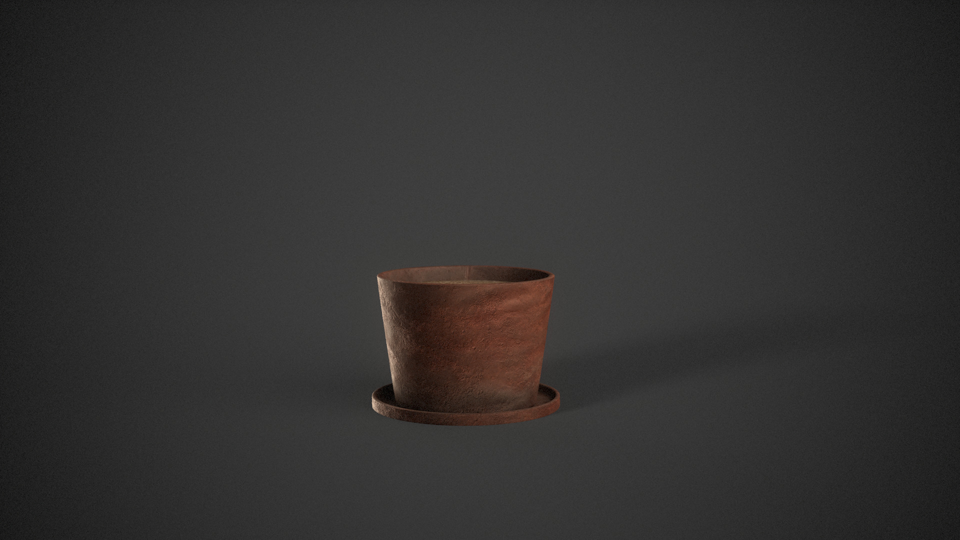Planters Low-poly 3D model_4