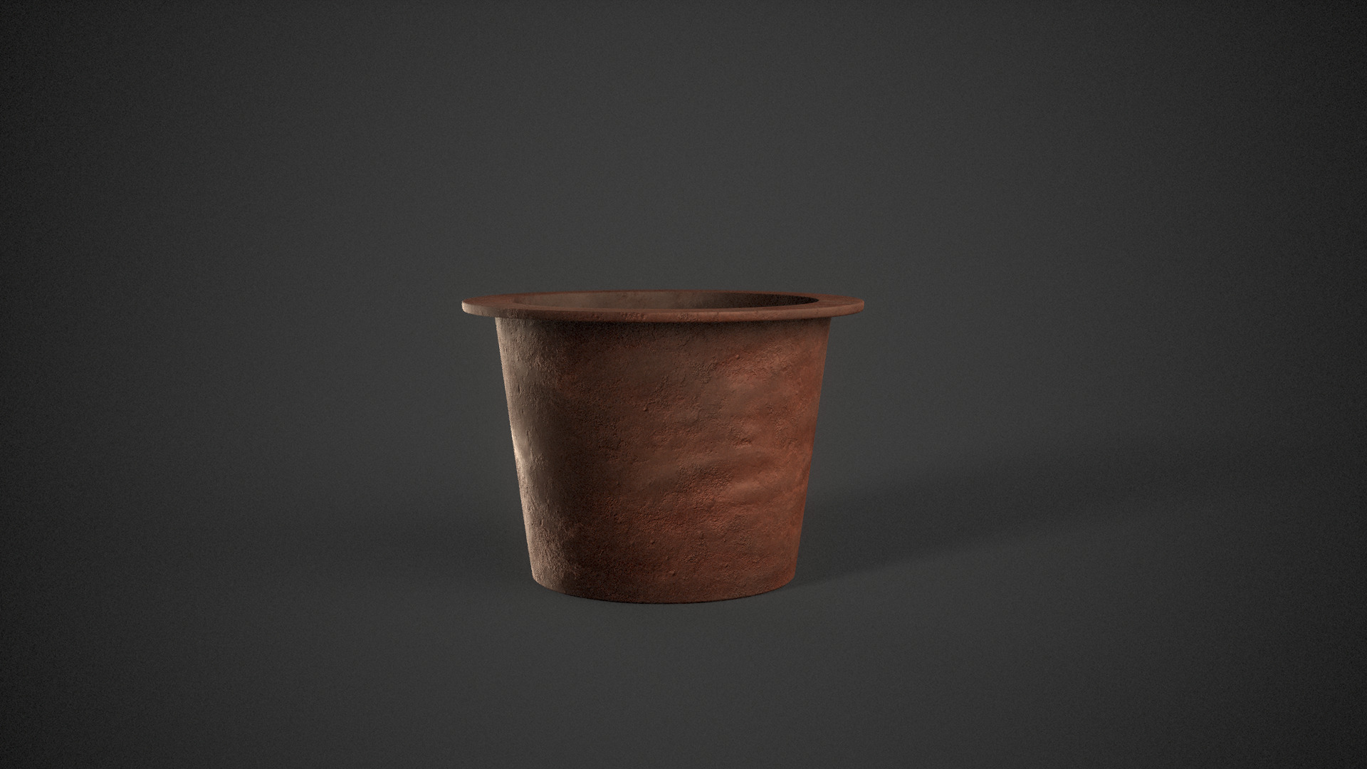 Planters Low-poly 3D model_2