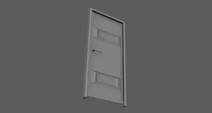 Door- SIMPLE  Free 3D model