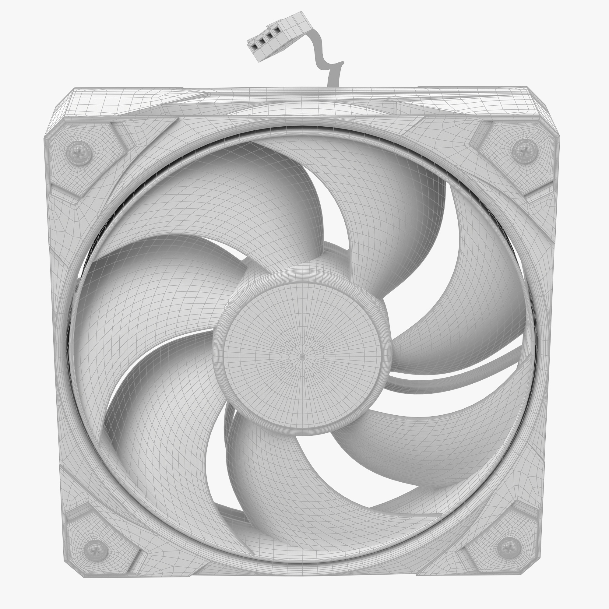 Computer Fan 3D model_12