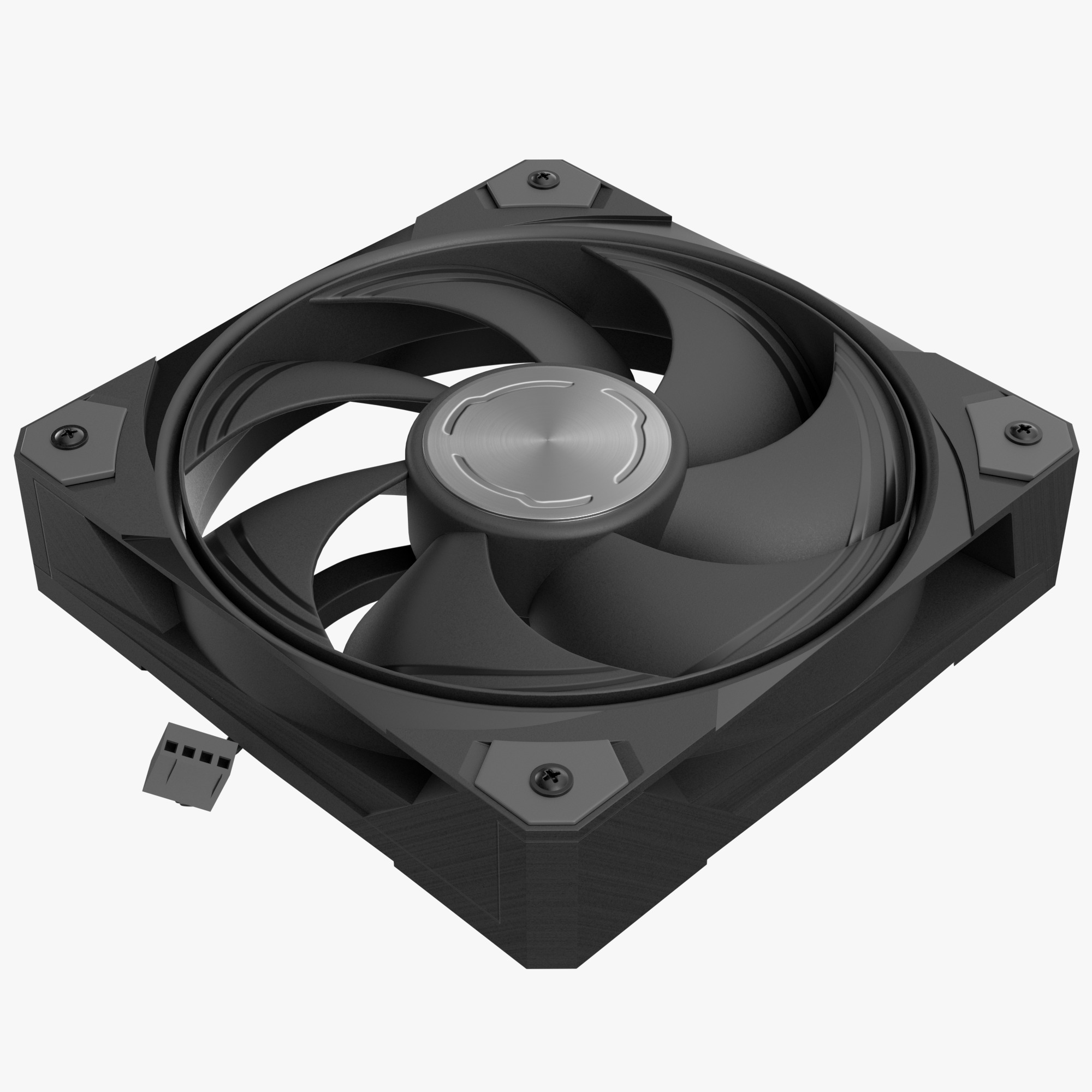 Computer Fan 3D model_1