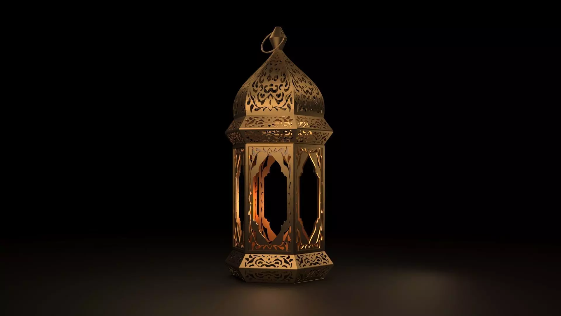 Ramadan lantern fanoos 3D model