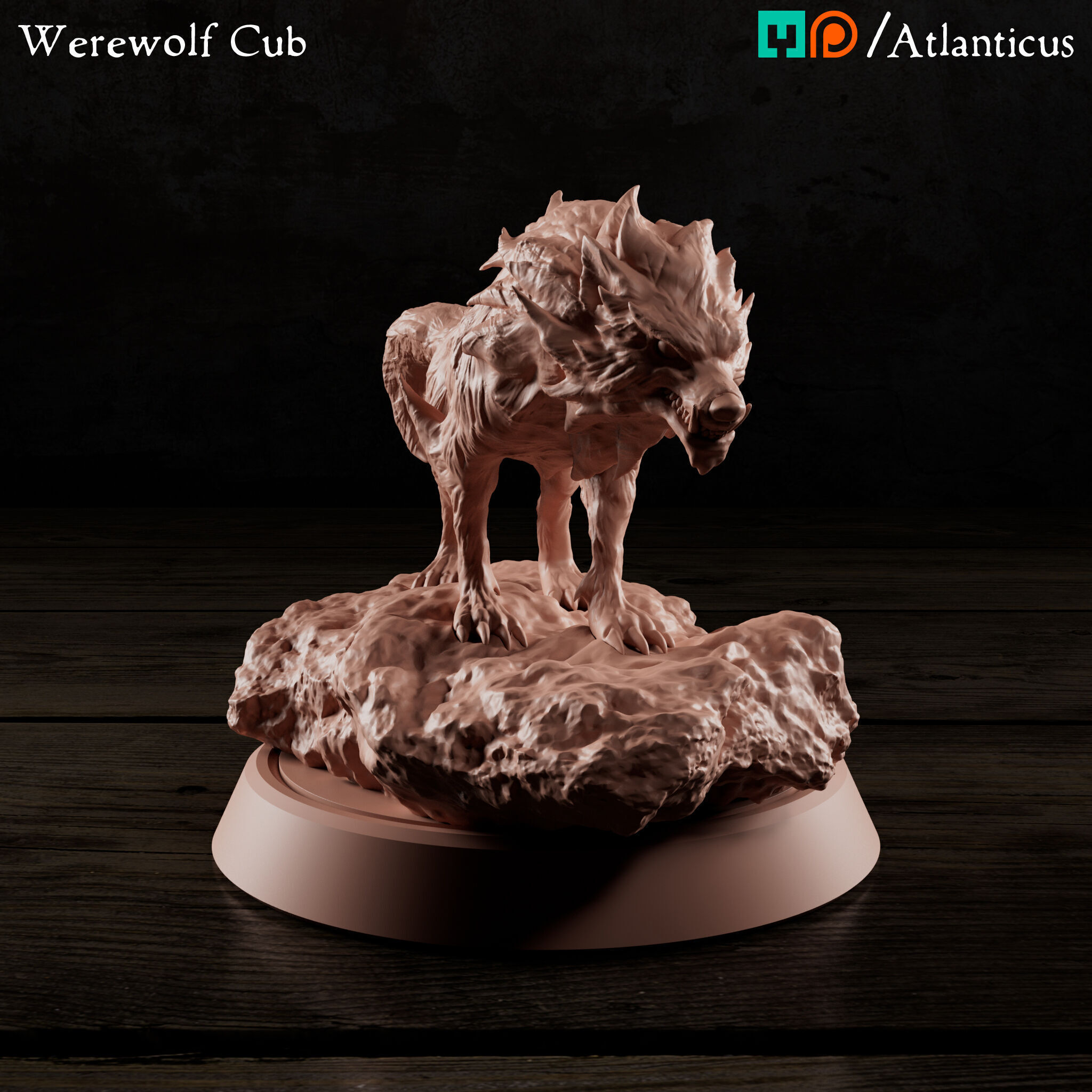 Werewolf Cub 3D print model_2