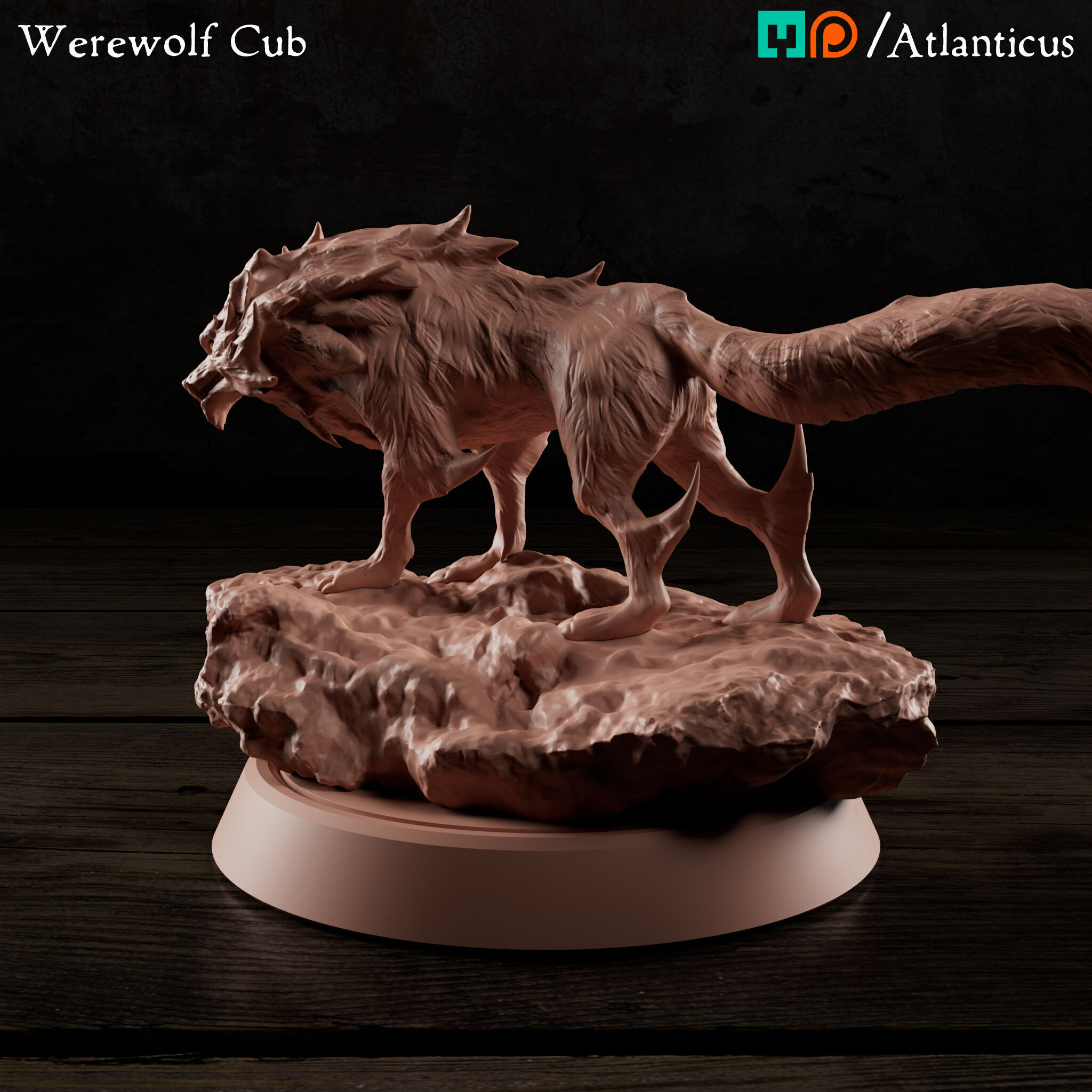 Werewolf Cub 3D print model_7