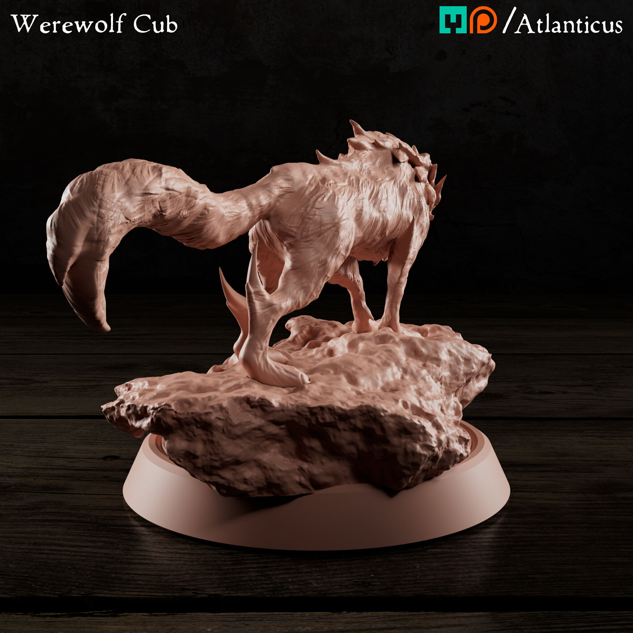 Werewolf Cub 3D print model_5