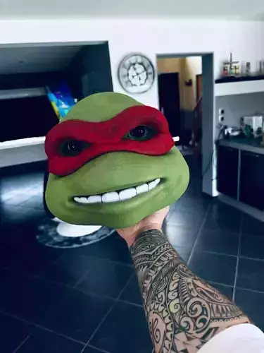 Teenage Mutant Ninja Turtles 4 options Masks for 3D printing STL