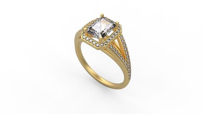 Women Solitaire 2750 3D print model
