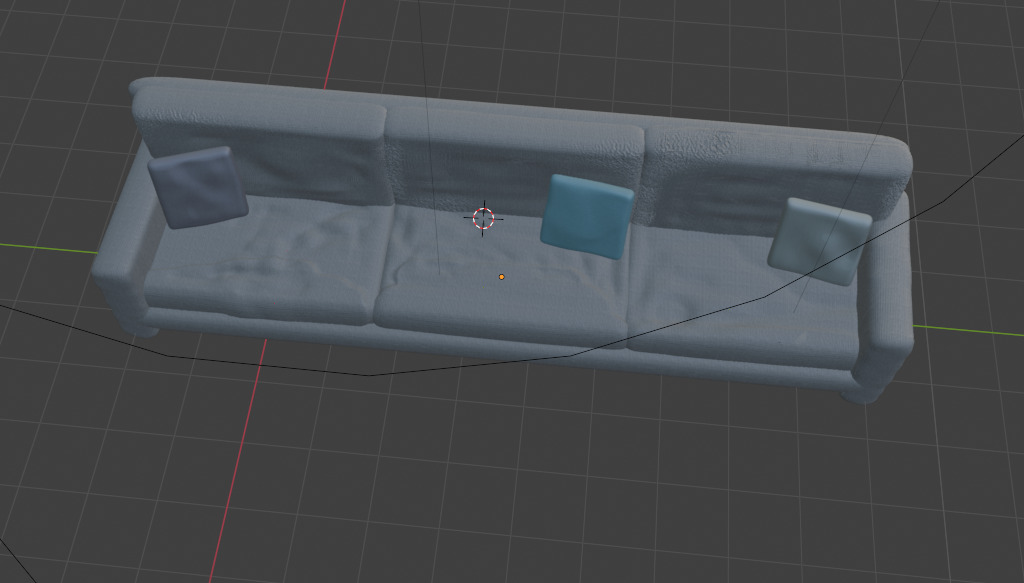 sofa 3d model 3D model_1