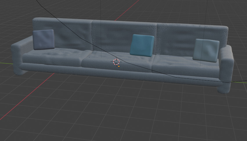 sofa 3d model 3D model_6