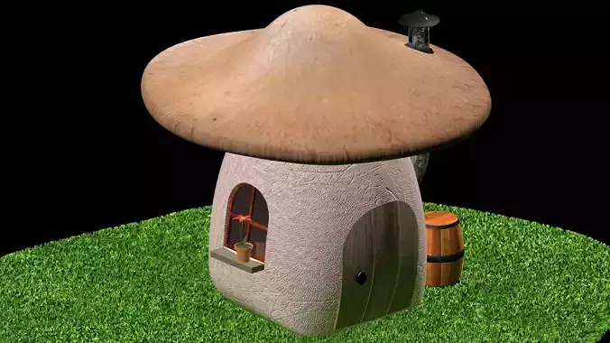 Mushroom house
