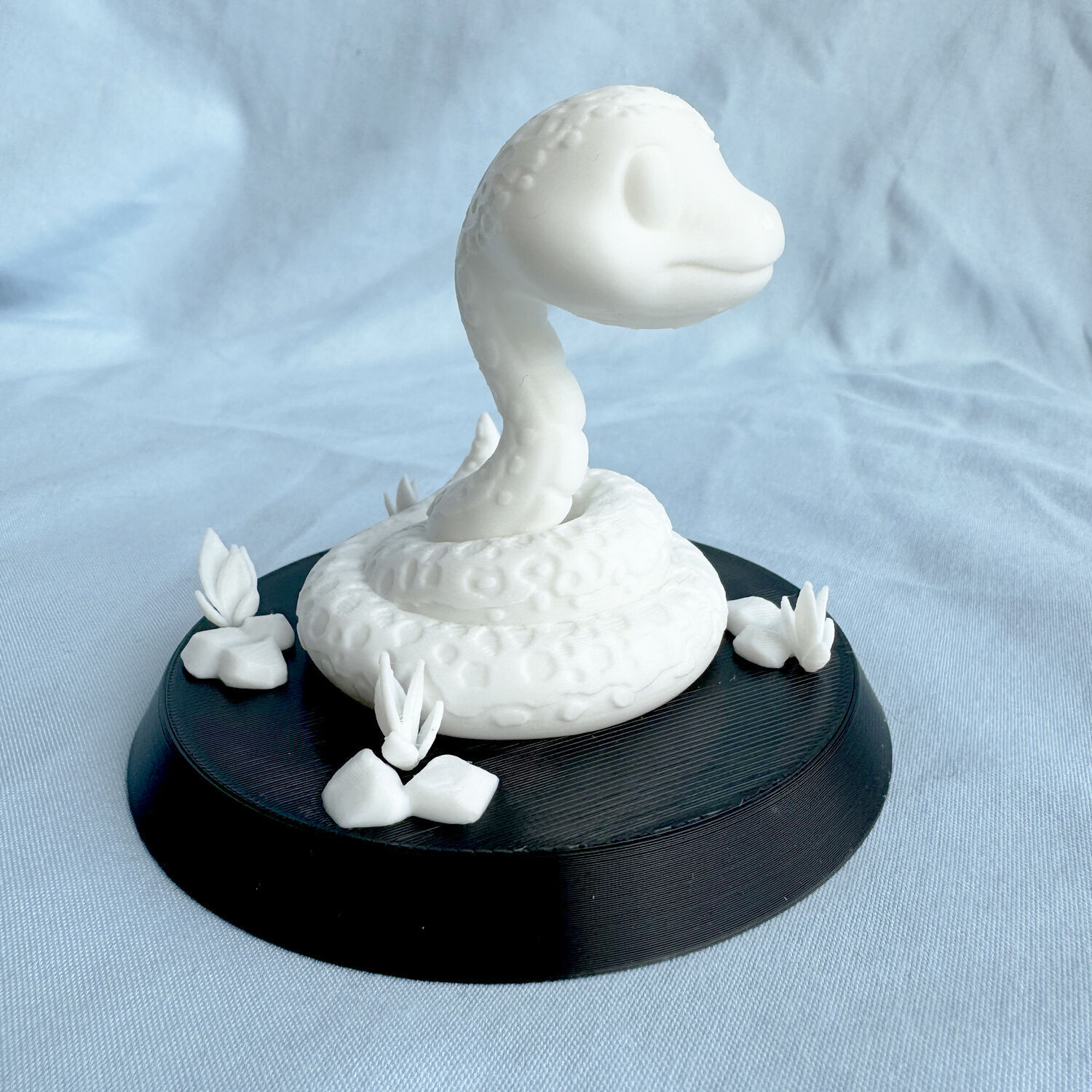 Cute Snake-Lunar new year of Snake 3D print model_3