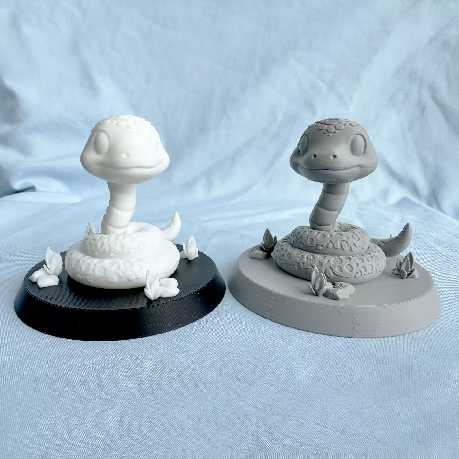 Cute Snake-Lunar new year of Snake 3D print model_0