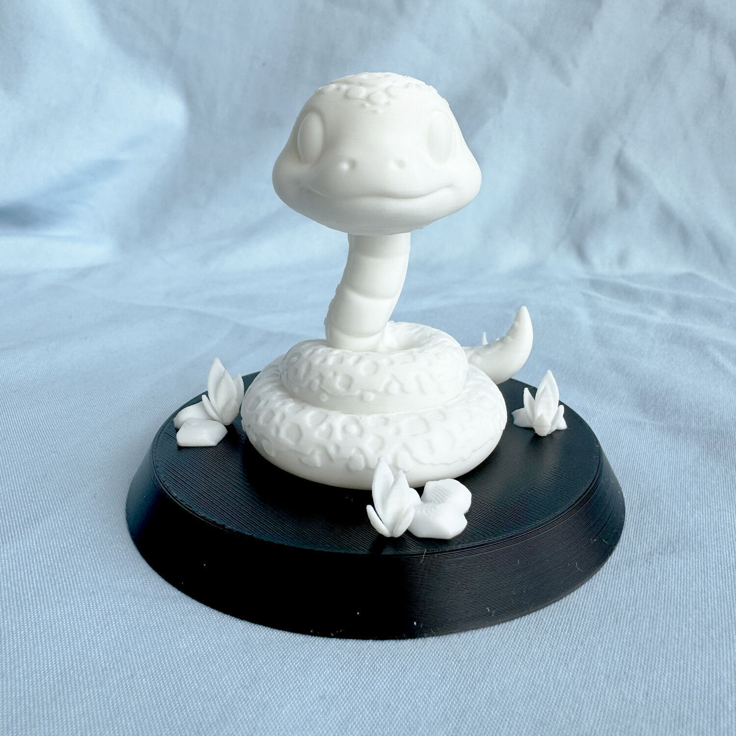 Cute Snake-Lunar new year of Snake 3D print model_2