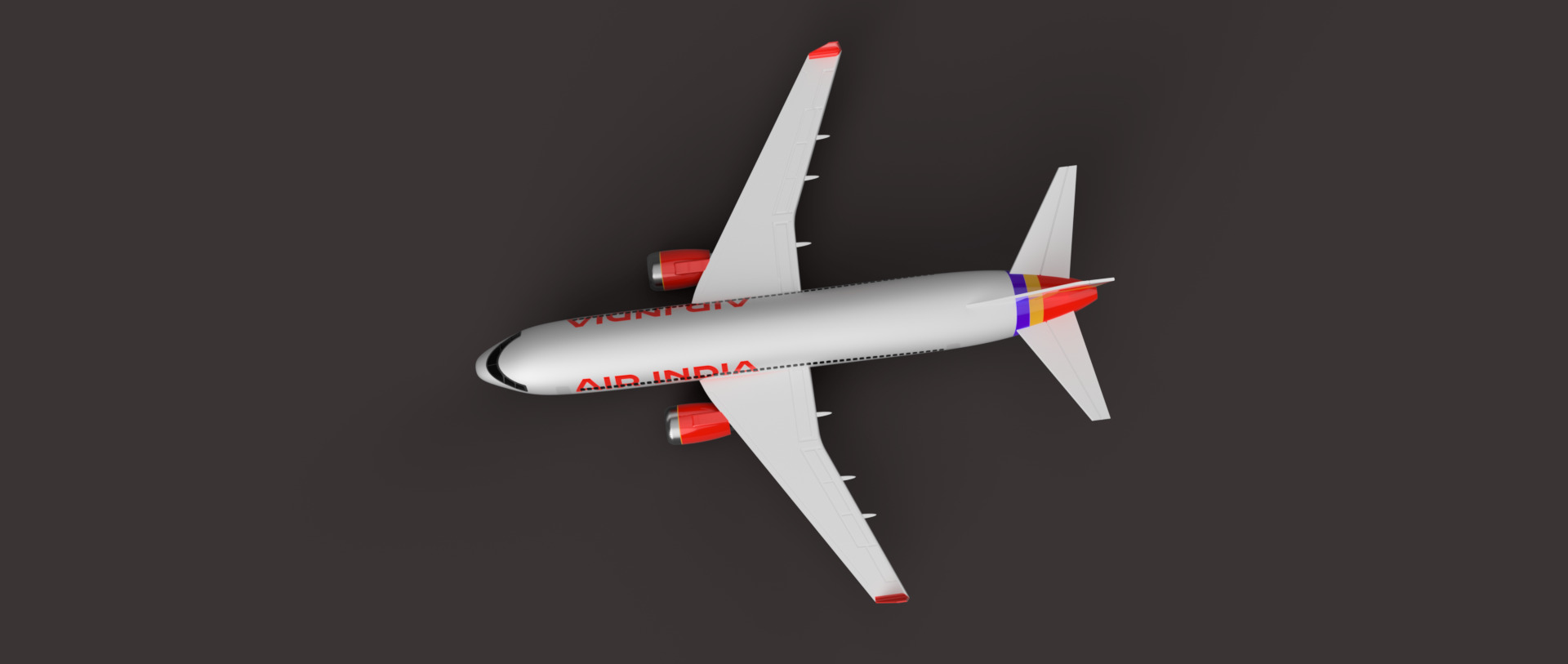 Airbus A320-200 Passenger Jet 3D Model 3D model_4