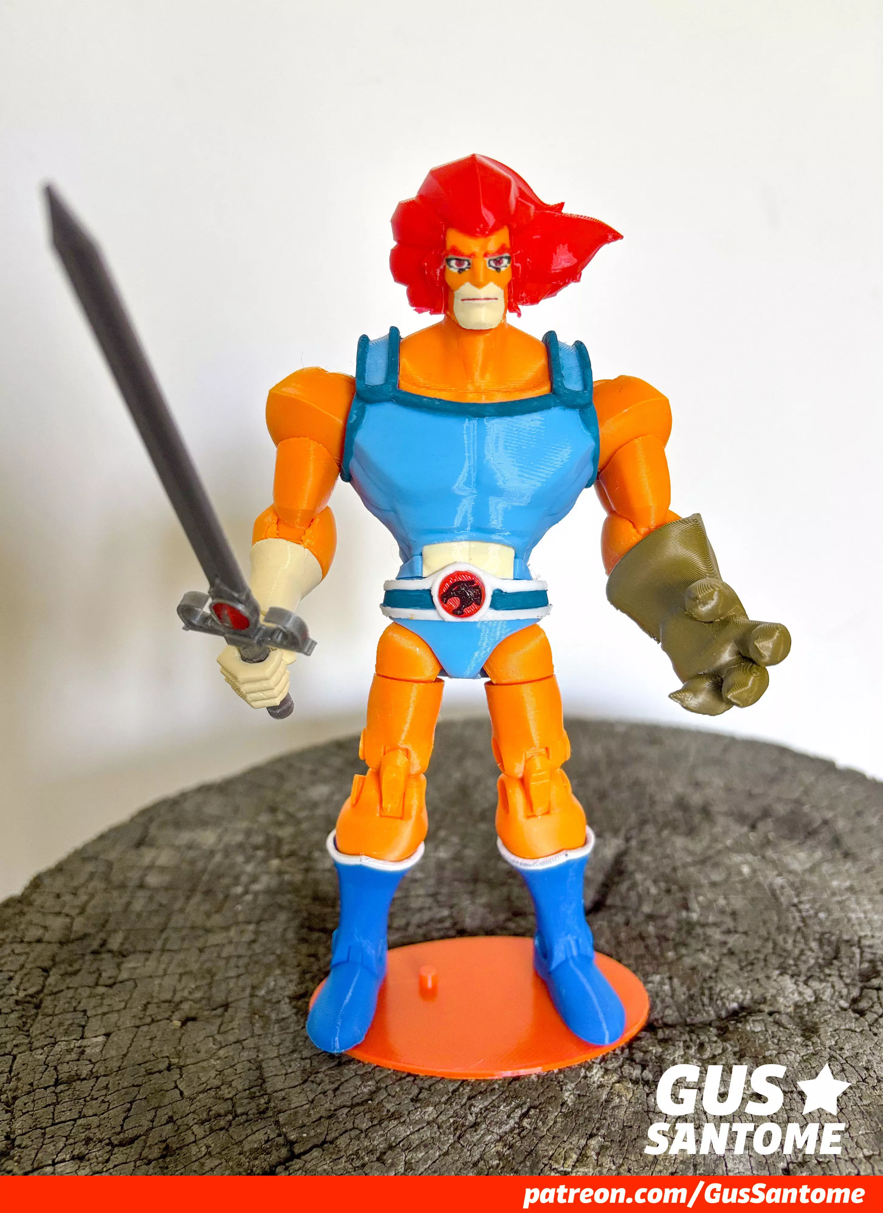 Lion O Artigus 3D print model