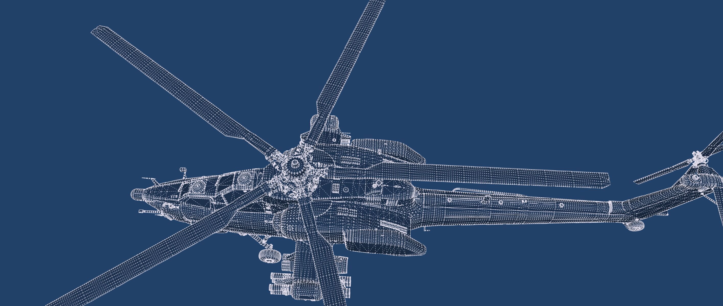 Attack Helicopter MI-28 Havoc 3D model_40