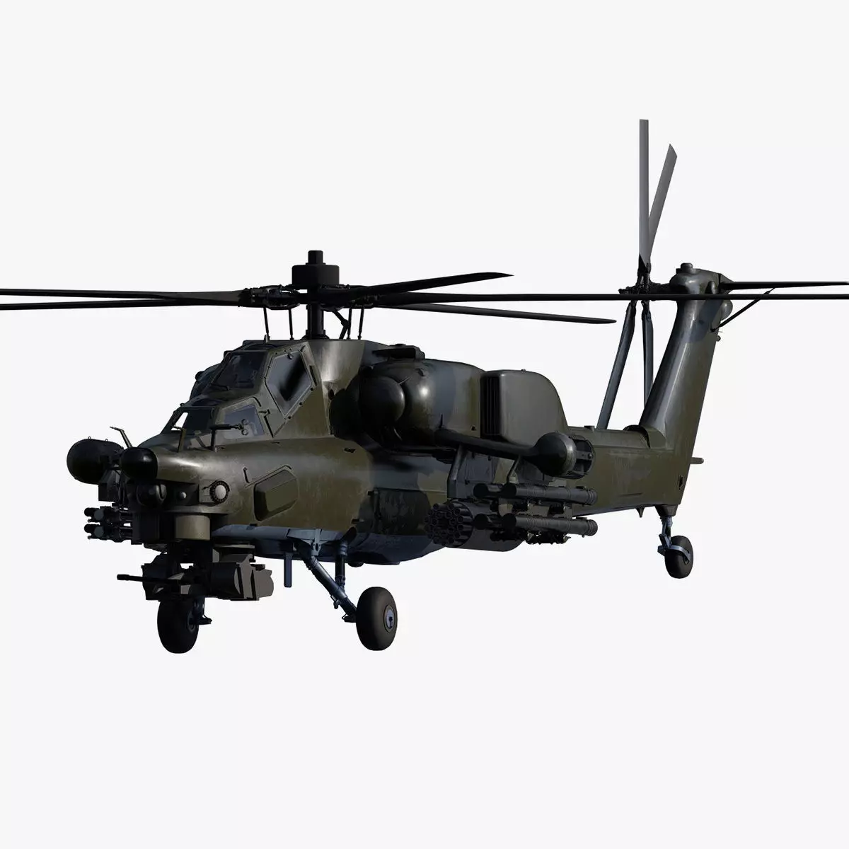 Attack Helicopter MI-28 Havoc 3D model_0