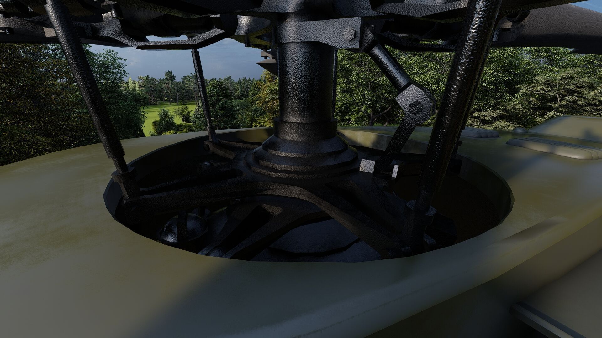 Attack Helicopter MI-28 Havoc 3D model_19