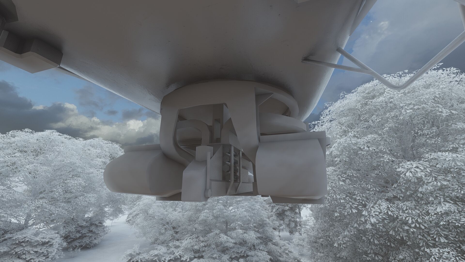 Attack Helicopter MI-28 Havoc 3D model_33