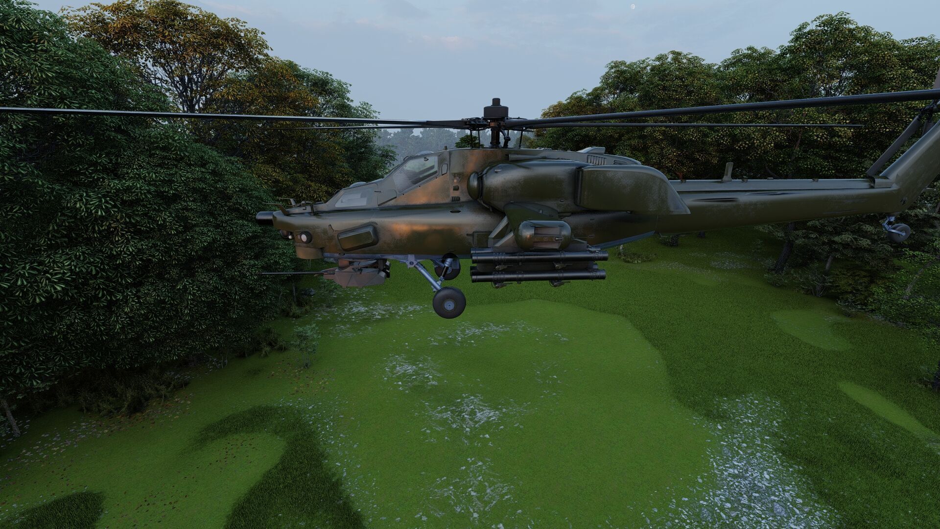 Attack Helicopter MI-28 Havoc 3D model_20