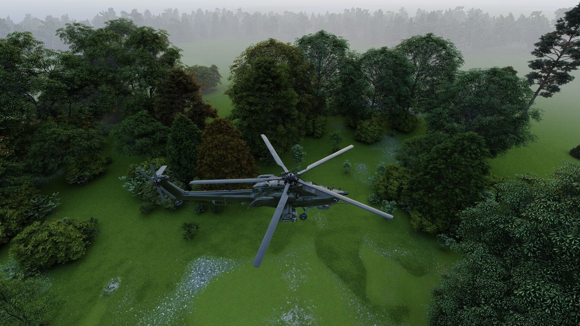 Attack Helicopter MI-28 Havoc 3D model_24