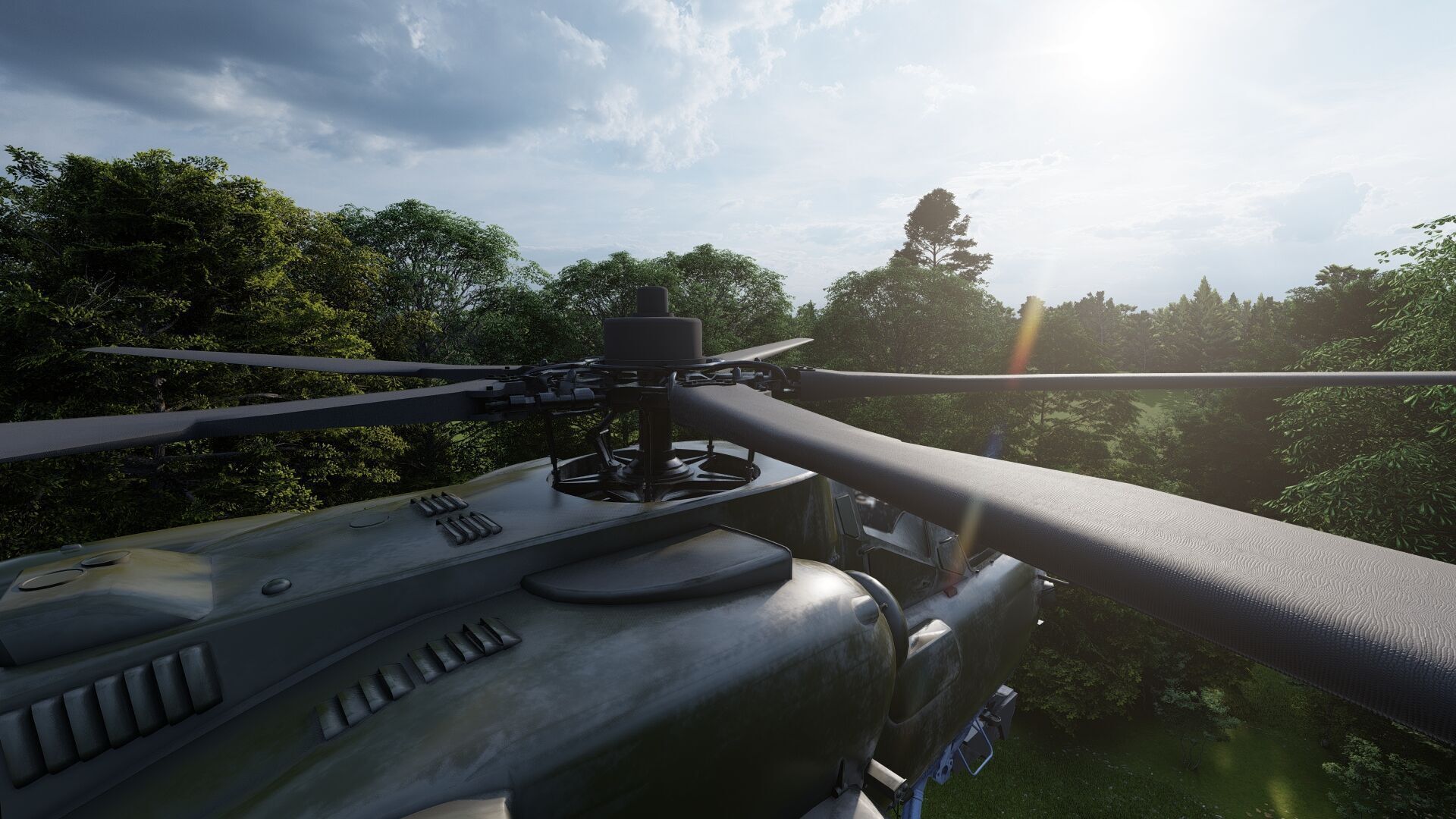 Attack Helicopter MI-28 Havoc 3D model_9