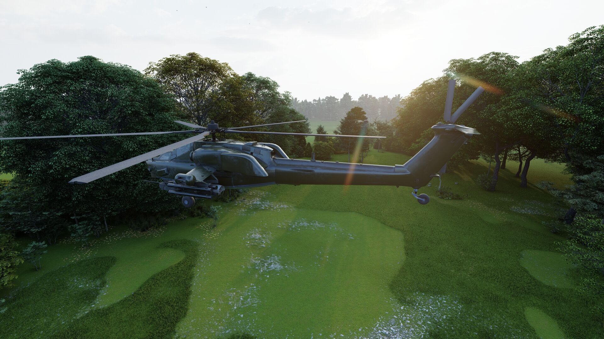 Attack Helicopter MI-28 Havoc 3D model_27