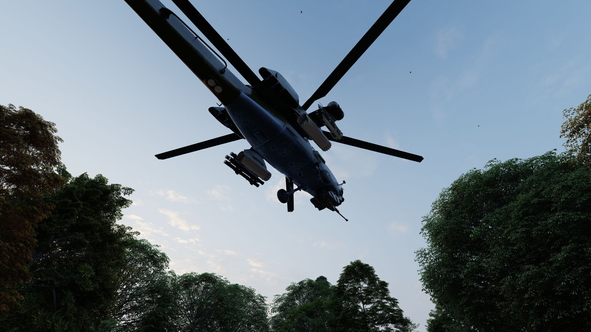 Attack Helicopter MI-28 Havoc 3D model_22