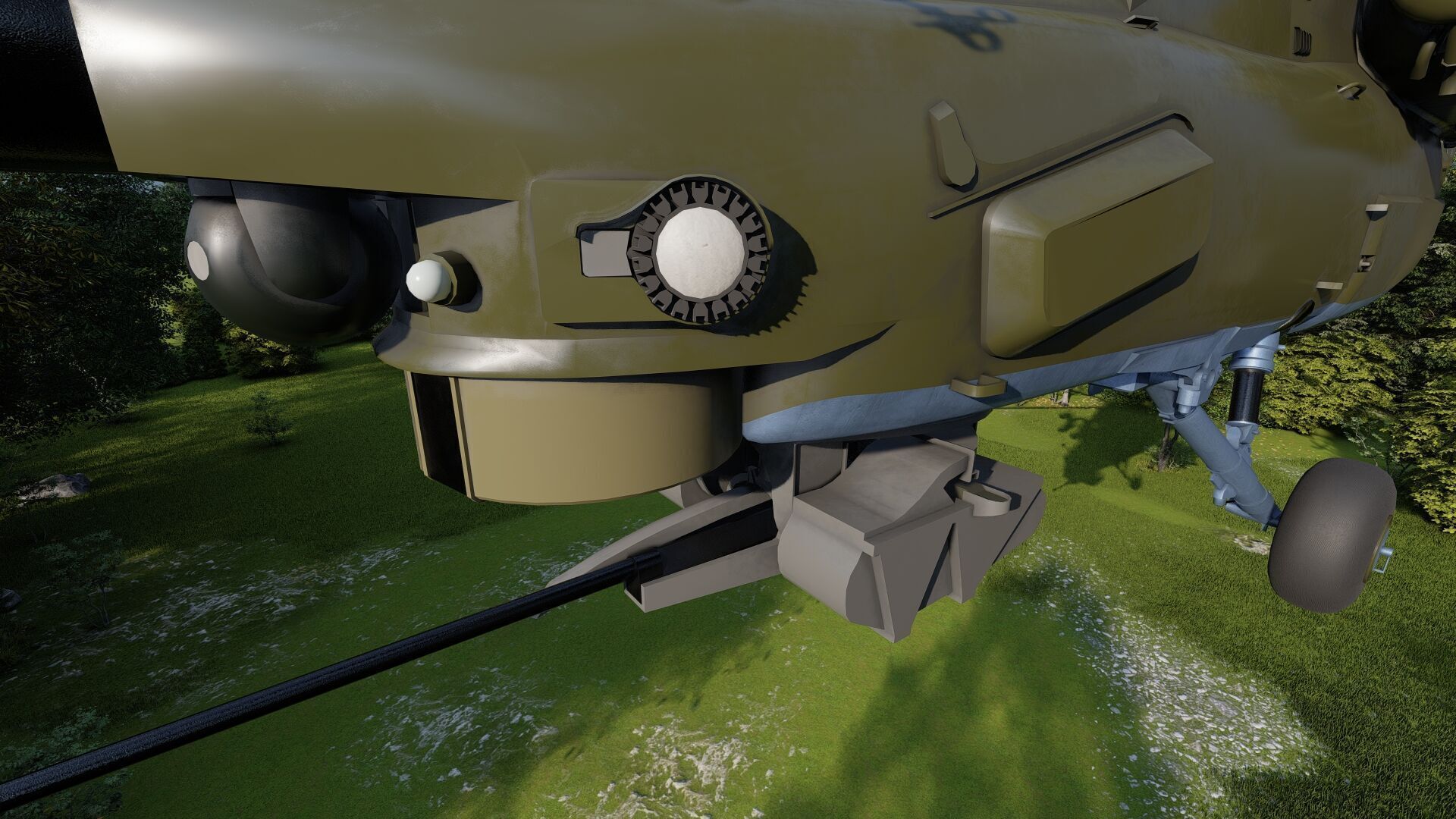 Attack Helicopter MI-28 Havoc 3D model_4