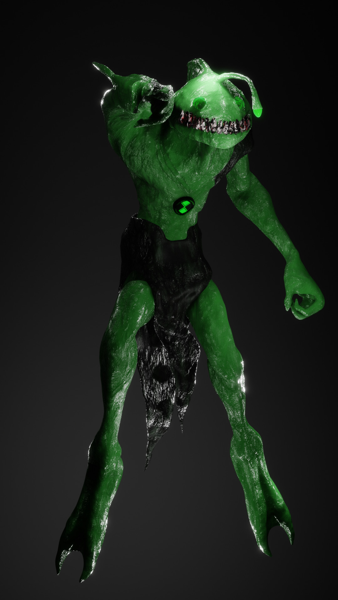 Ben10 13 Aliens Bundle Ultimate Alien WraithCG 3D model_9