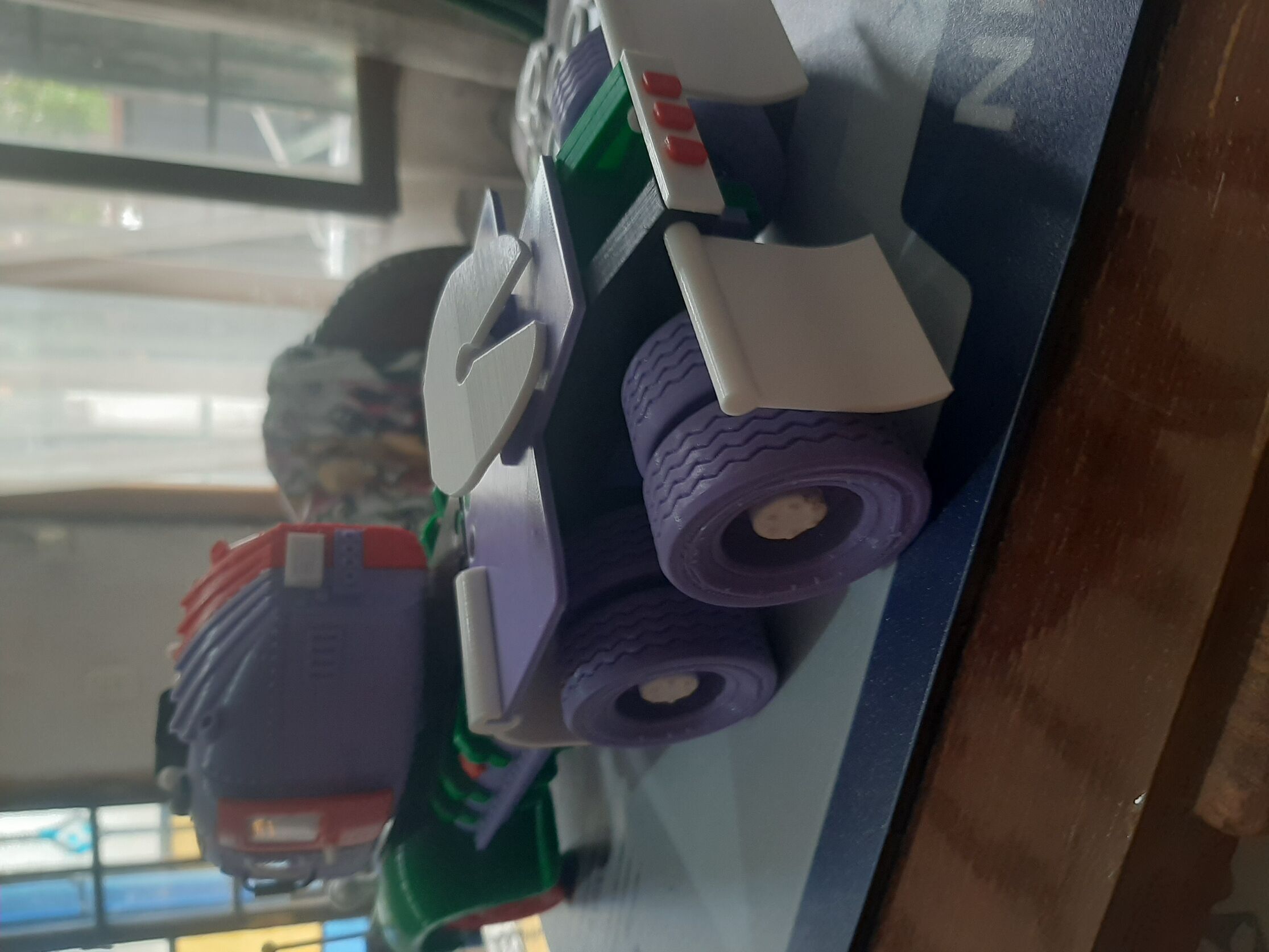 helicoptero chasis de camion hellcopter truck  3D print model_1