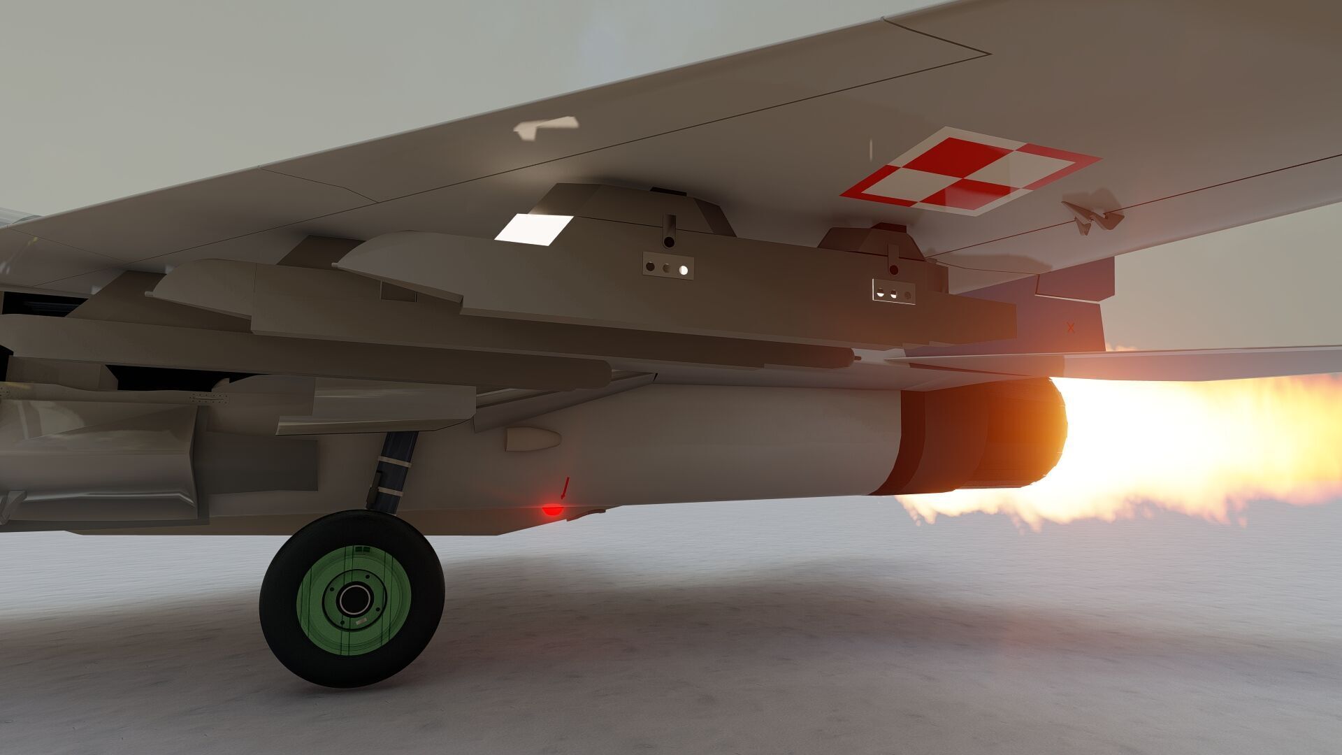 Mig 29 jet fighter 3D model_20