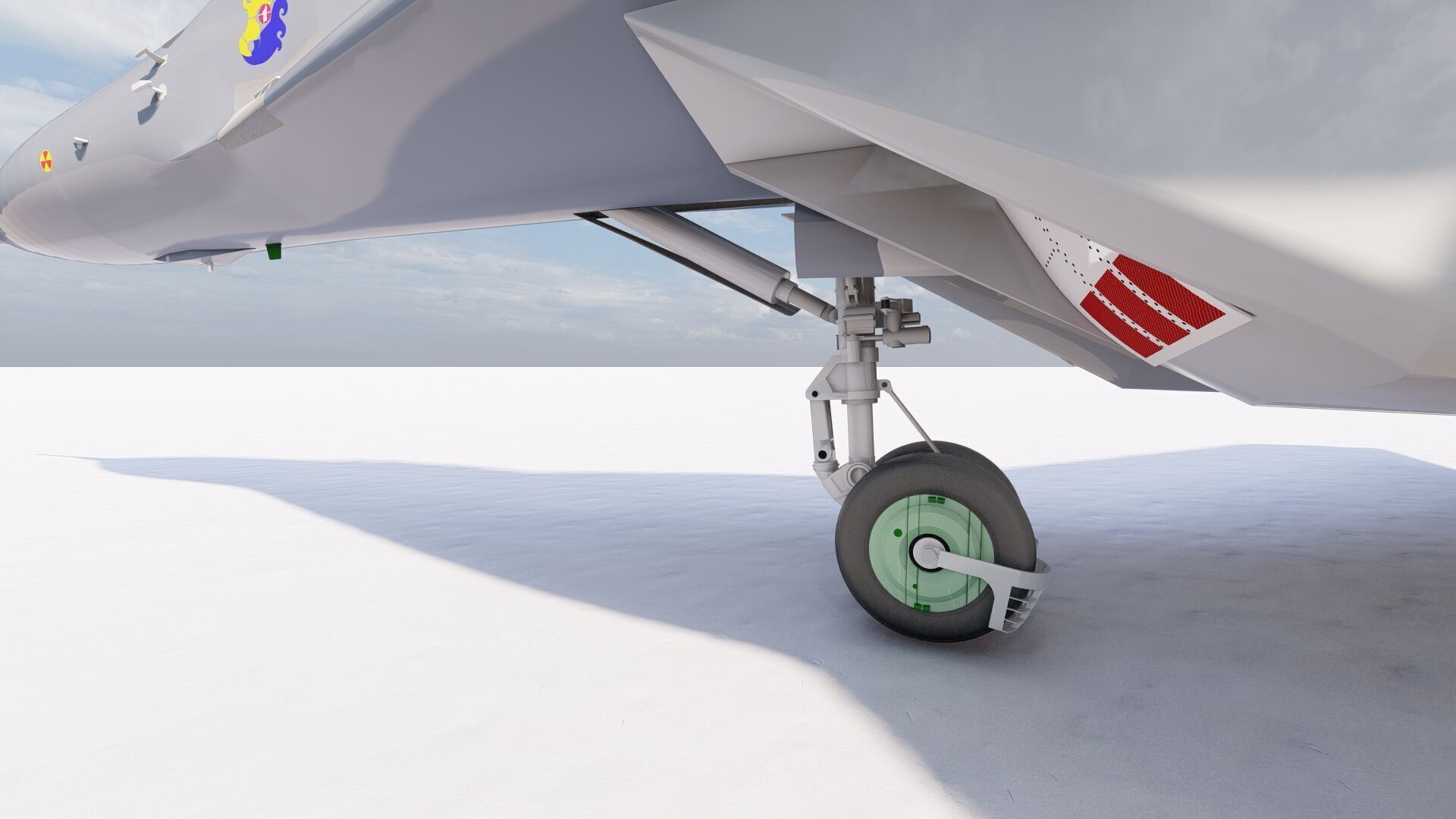 Mig 29 jet fighter 3D model_2