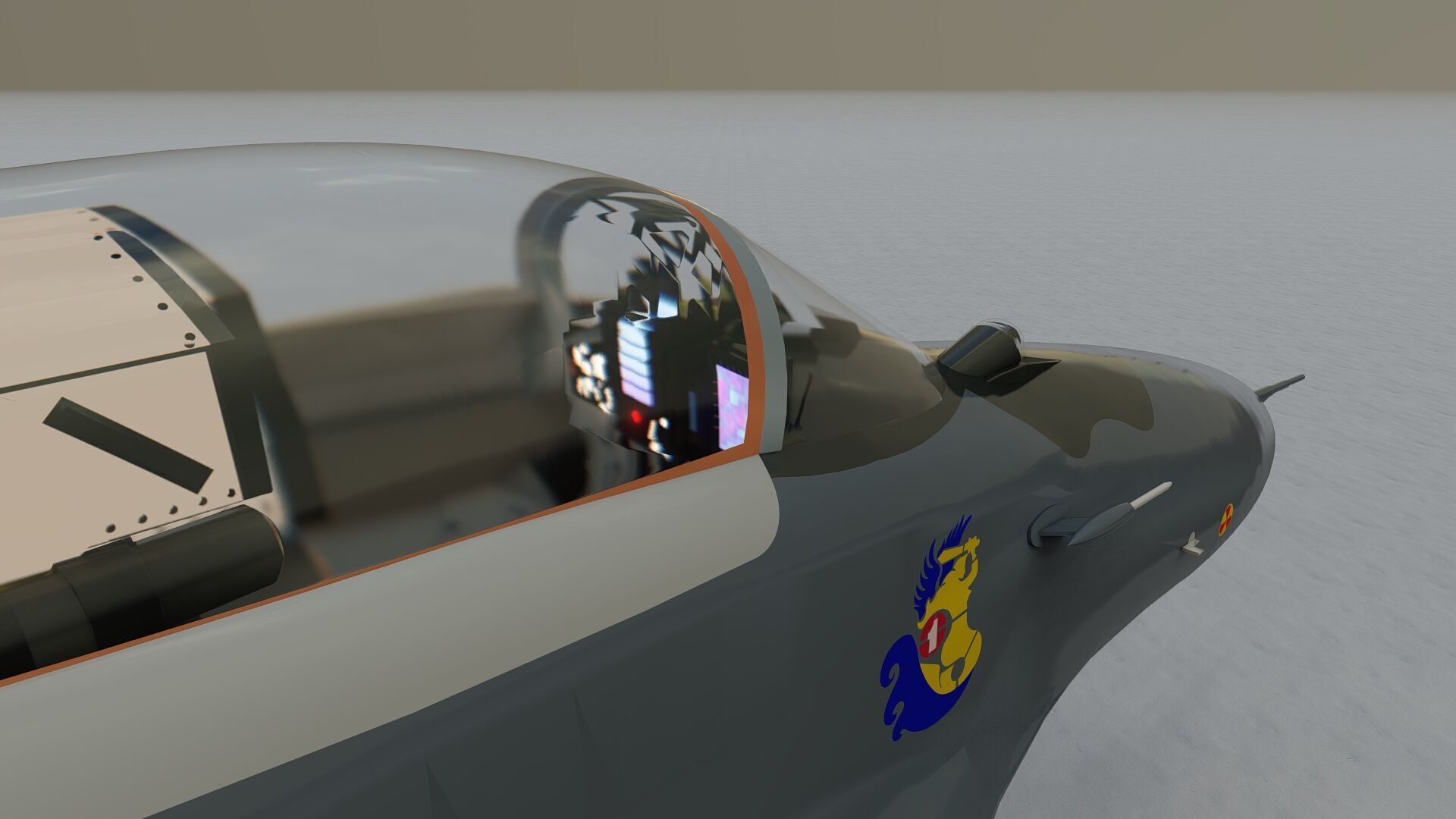 Mig 29 jet fighter 3D model_18