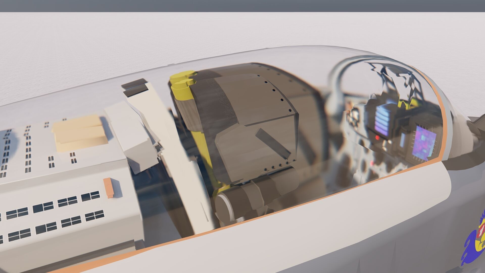 Mig 29 jet fighter 3D model_8