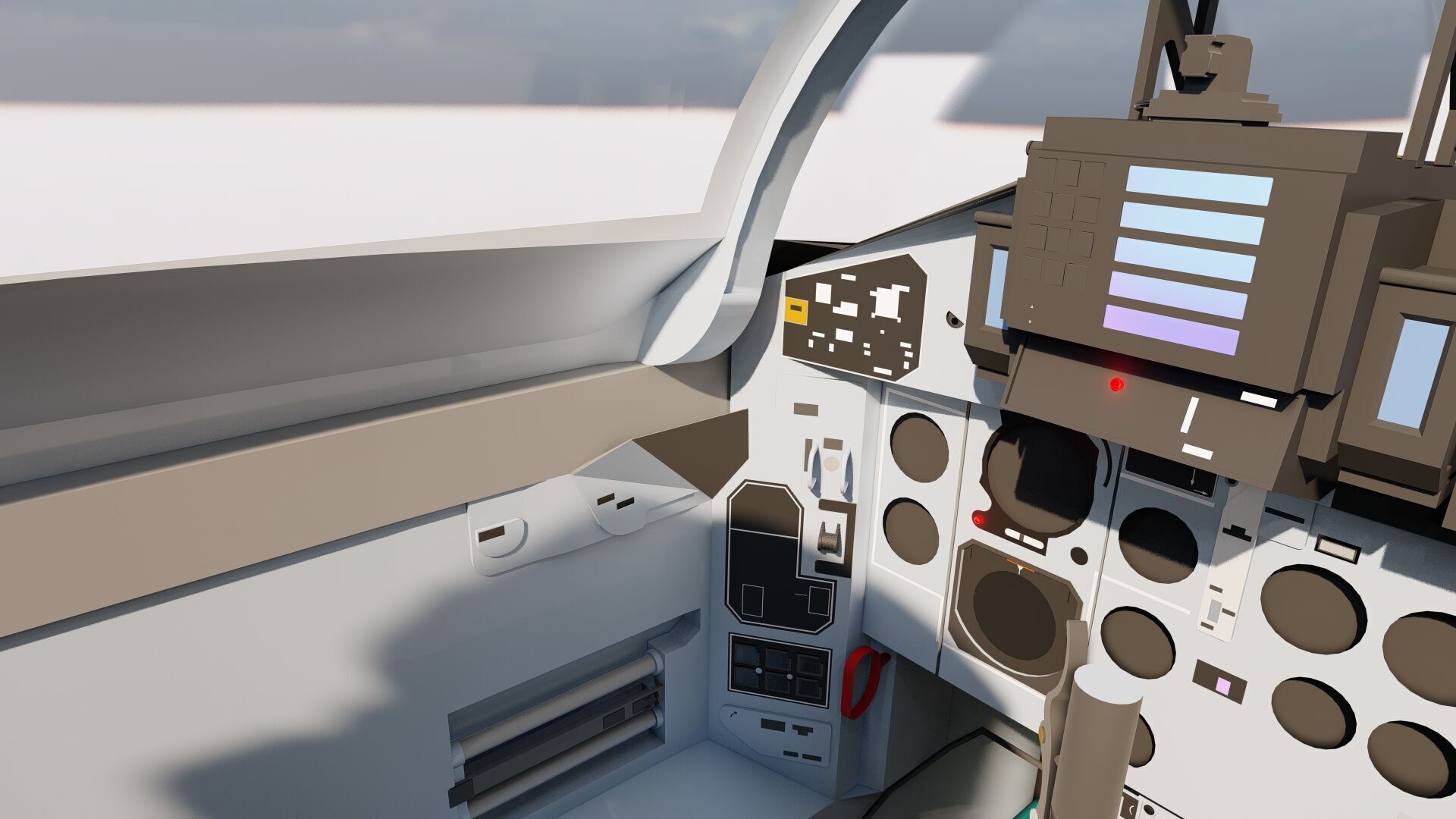 Mig 29 jet fighter 3D model_10