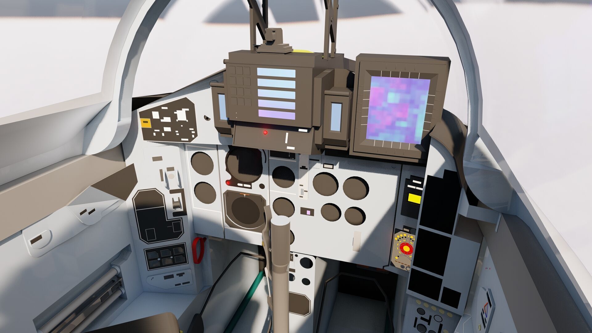 Mig 29 jet fighter 3D model_9