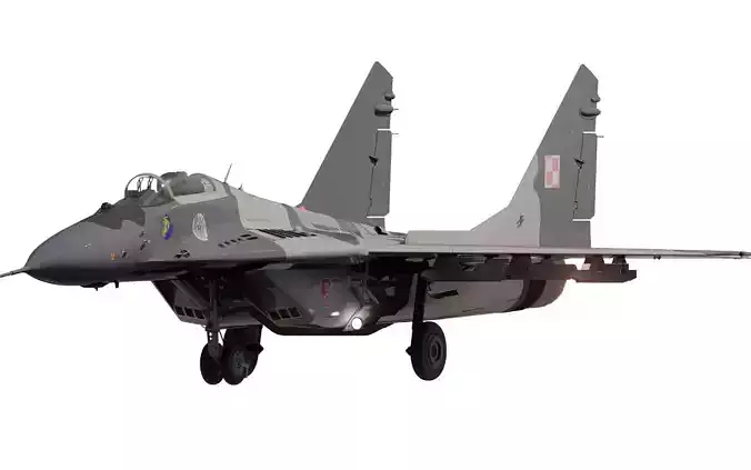 Mig 29 jet fighter 3D model