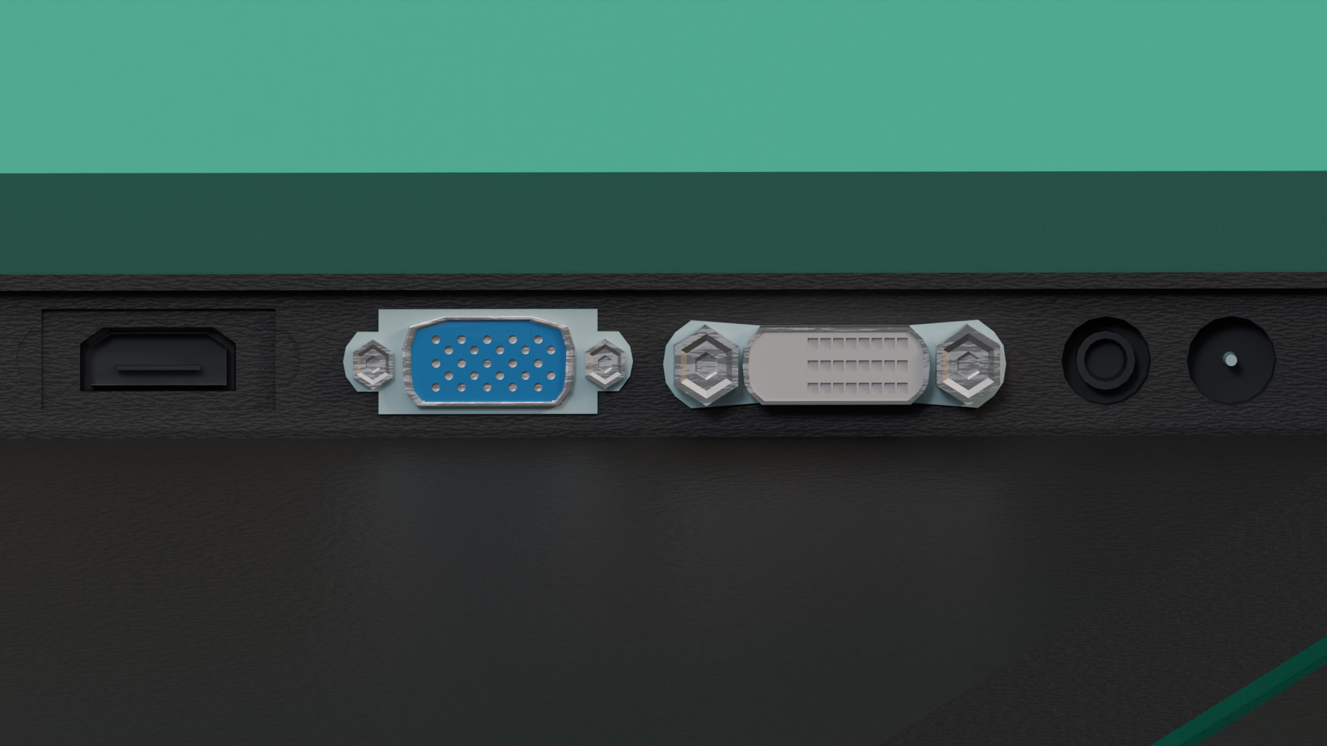 Computer monitor Free 3D model_3