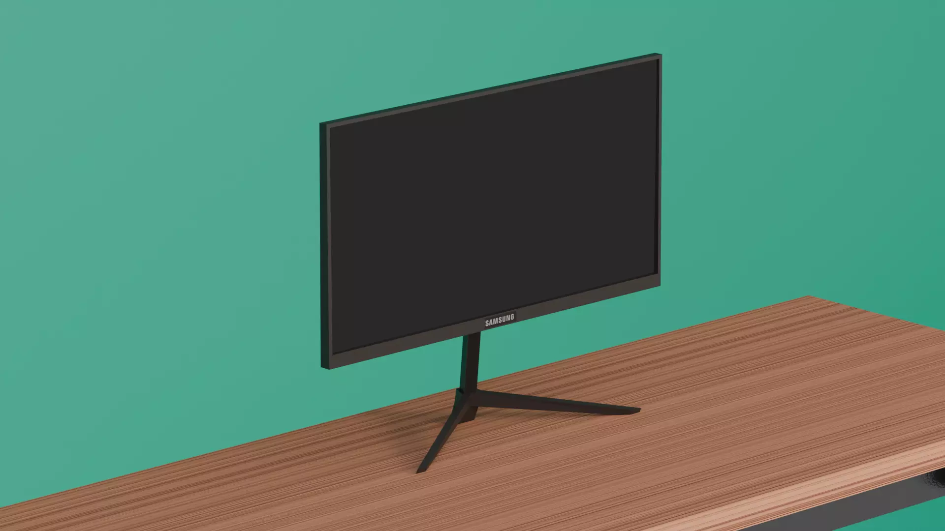 Computer monitor Free 3D model_0