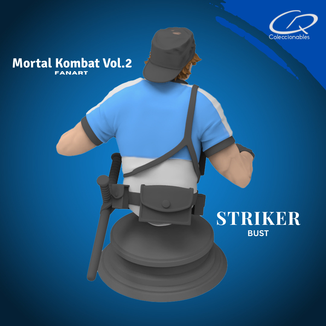 Mortal Kombat Vol 2 - Striker 3D print model_4