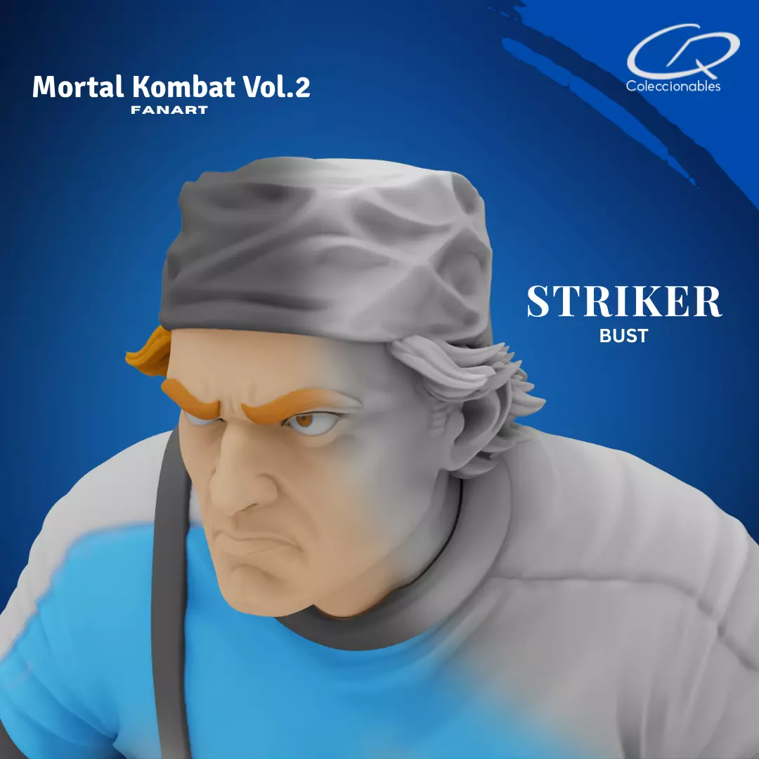 Mortal Kombat Vol 2 - Striker 3D print model_0