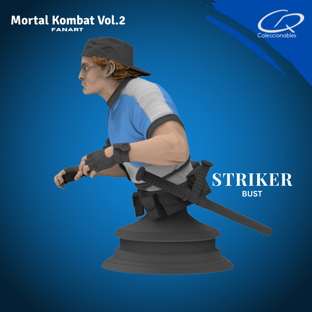 Mortal Kombat Vol 2 - Striker 3D print model_13