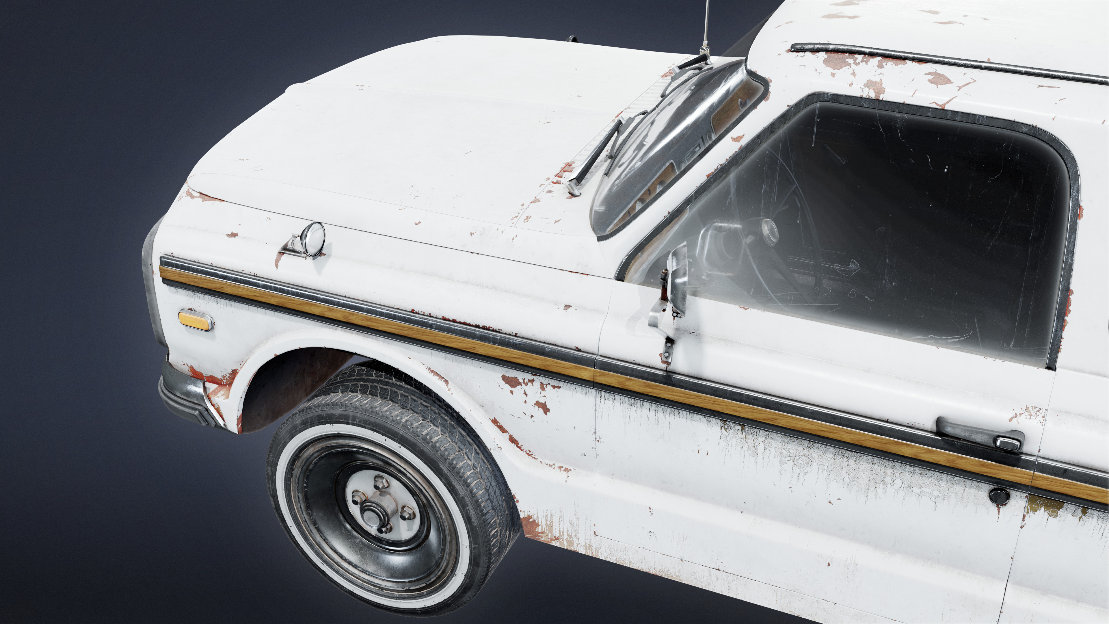 VEHICLES - SUV 01 - LOW POLY Low-poly 3D model_5