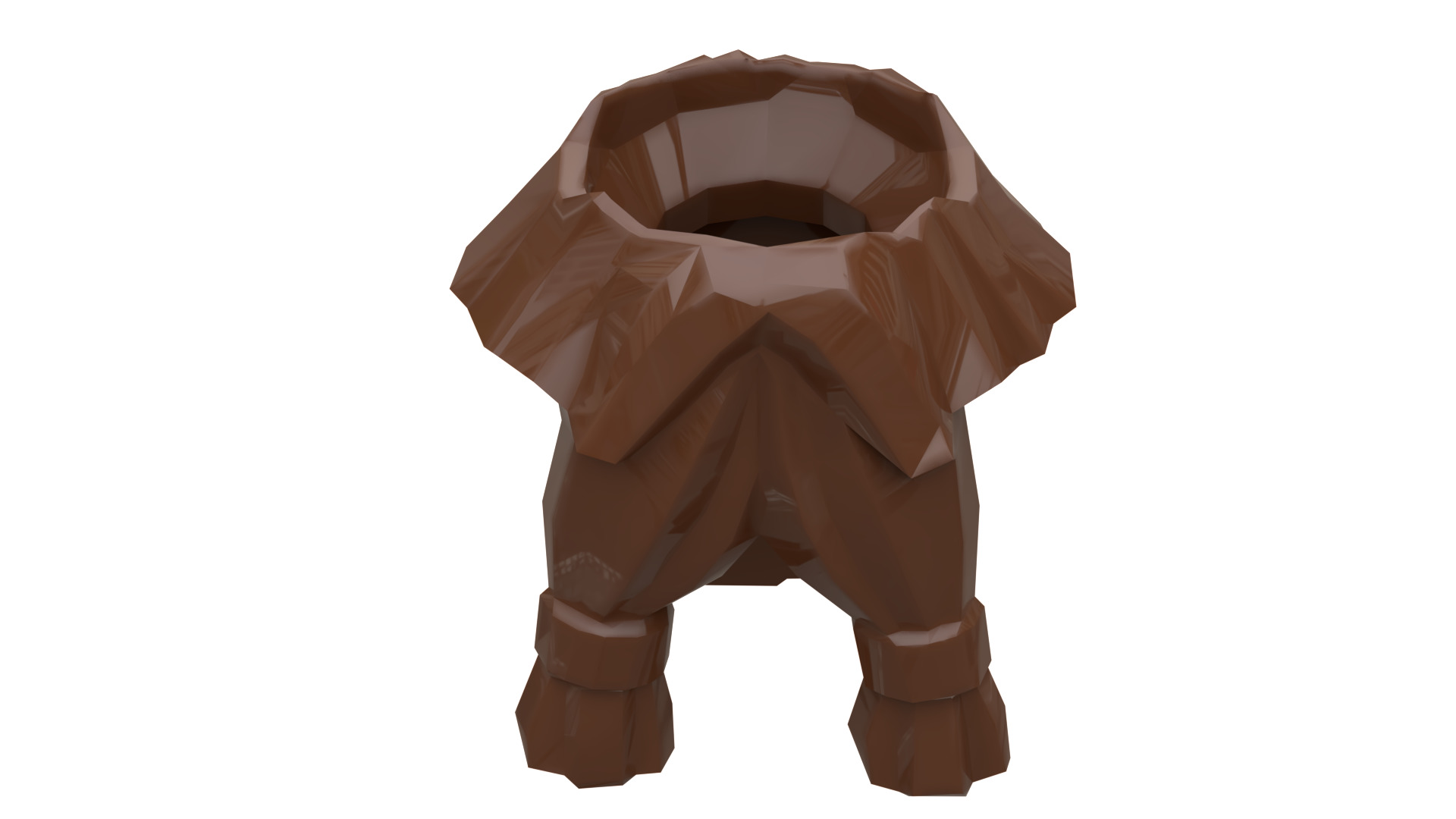 TwindBricks3D - Minifigures beard 3D print model_33