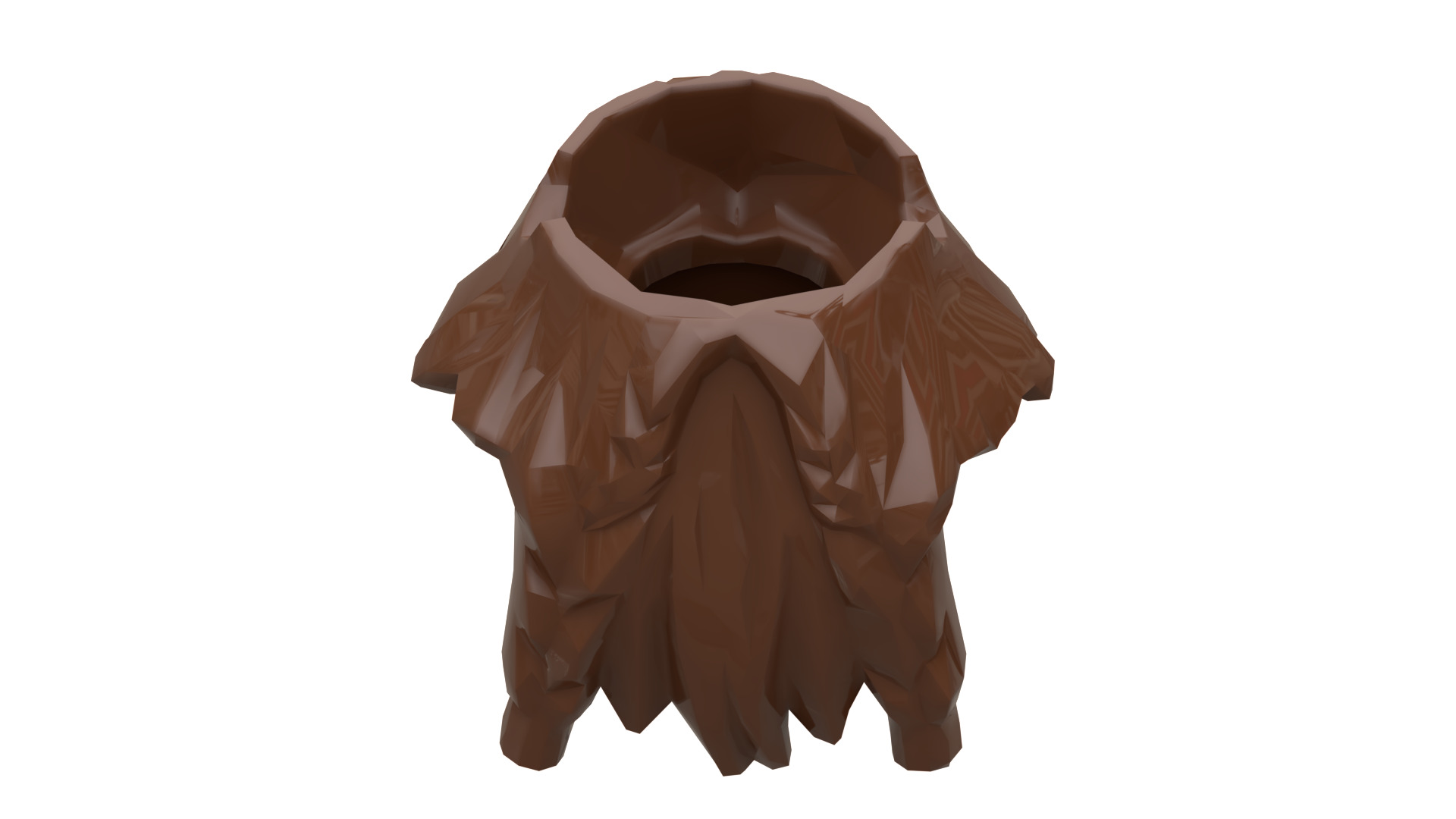 TwindBricks3D - Minifigures beard 3D print model_32