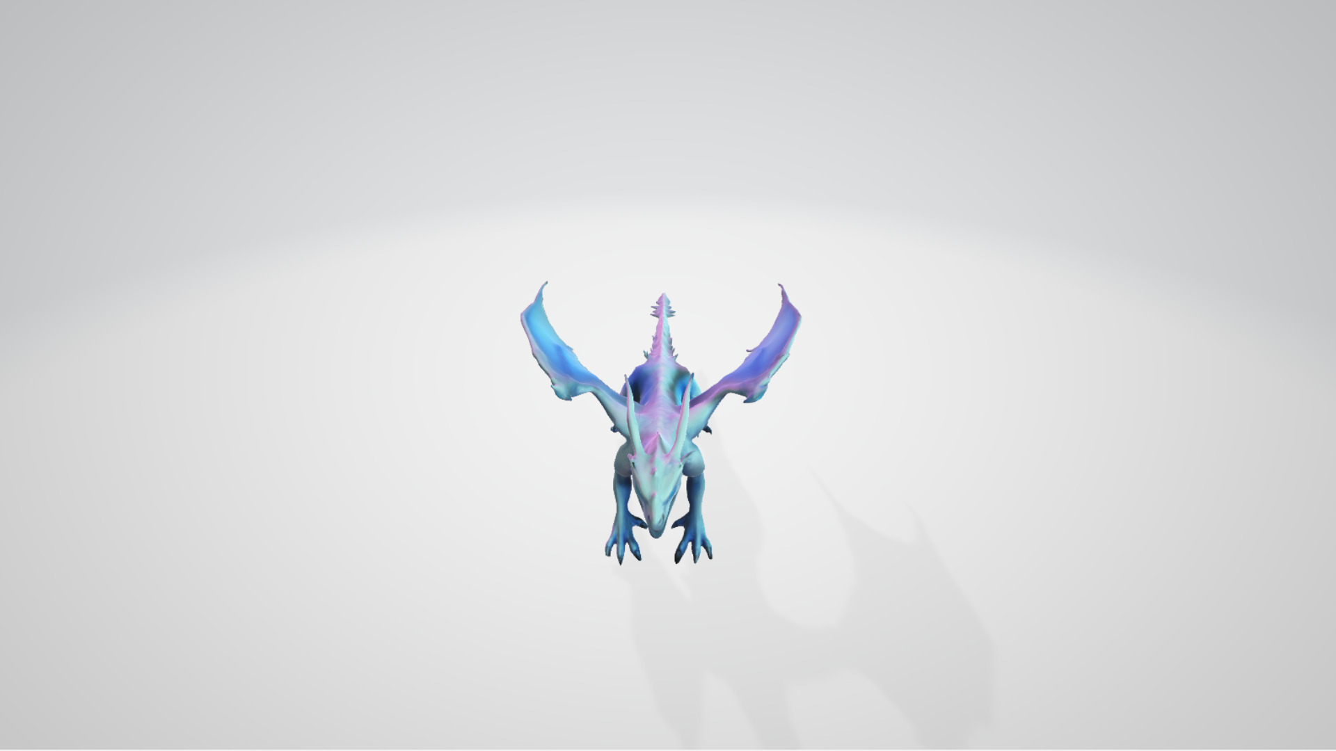 Blue-Eyes White Dragon 3D print model_2