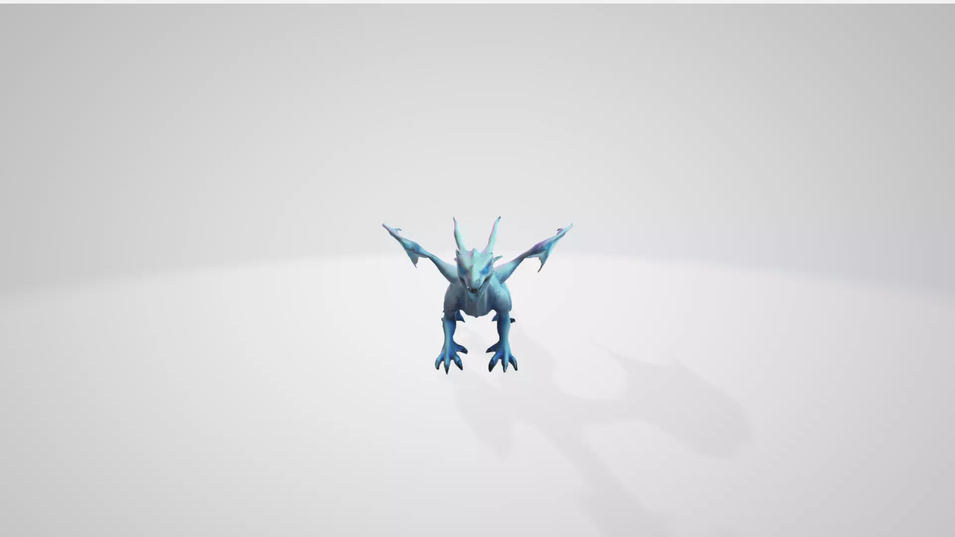 Blue-Eyes White Dragon 3D print model_0